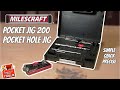 CHECK THIS OUT!! MILESCRAFT PocketJig 200 - The most convenient portable way to drill pocket holes ?