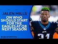 Jalen Mills on who should start for the Eagles at QB next year from Super Bowl LV | CBS Sports HQ