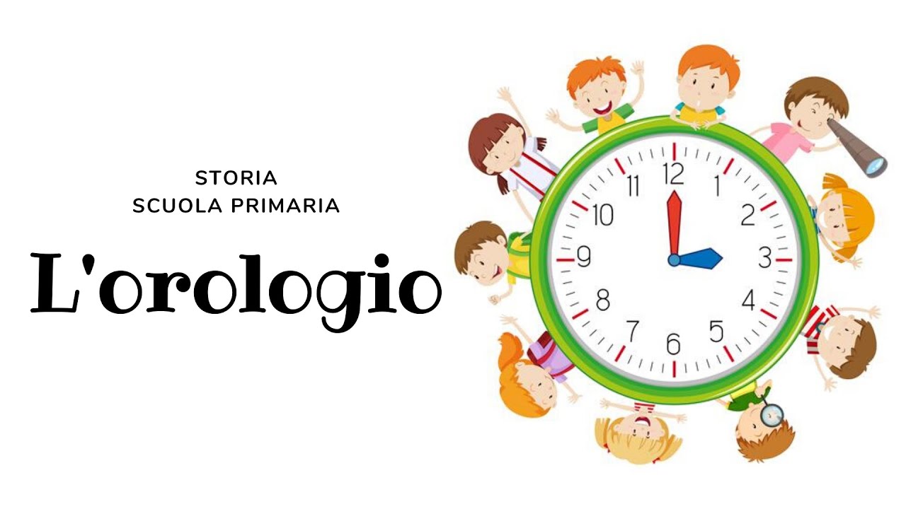 🕗 Costruire un orologio (e imparare a leggere l'ora!) 