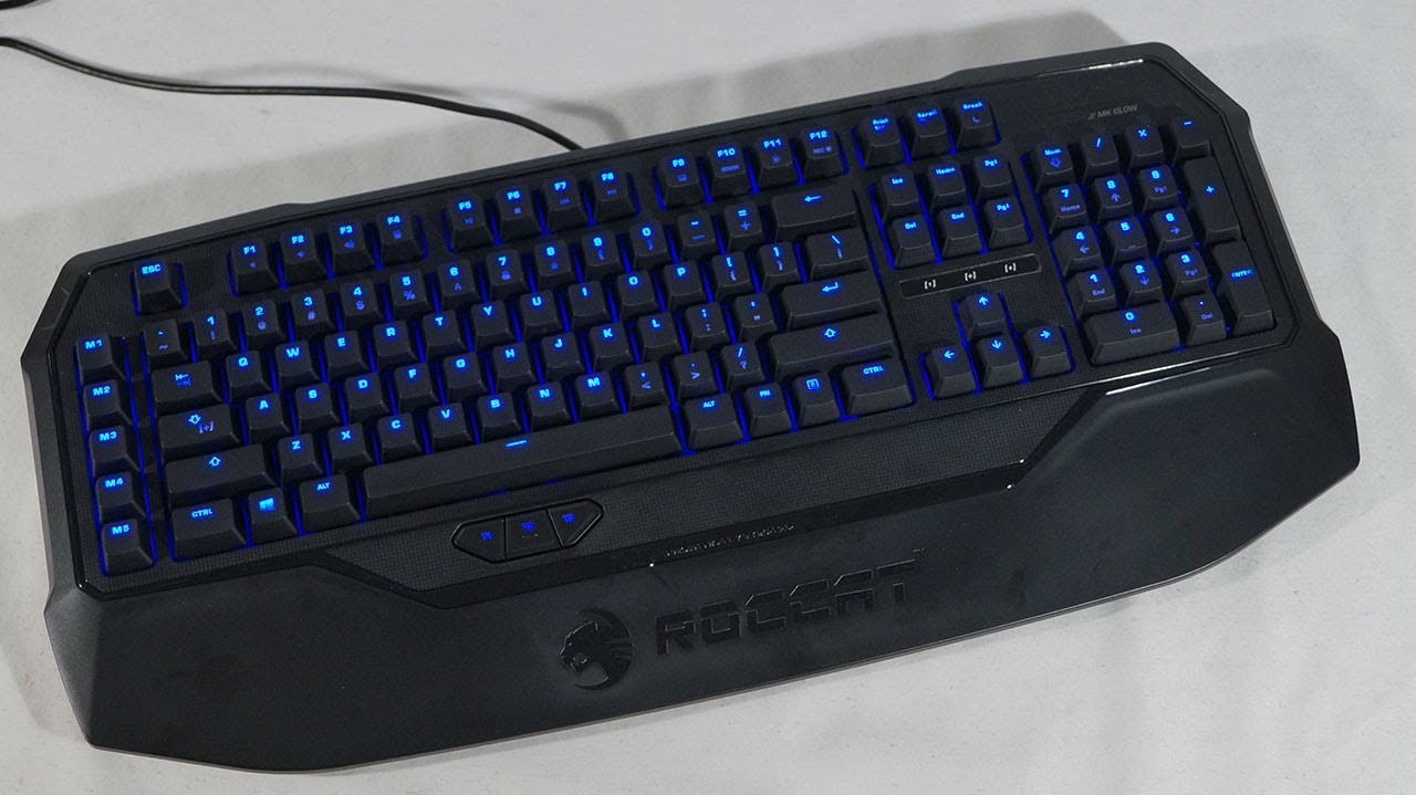 1549 - Roccat Ryos MK Glow Gaming Keyboard Video Review - YouTube