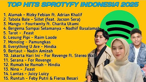 Kumpulan Lagu Hits 2025 tanpa iklan ||  Rizky Febian || Fourtwnty || Sillet || For Revenge
