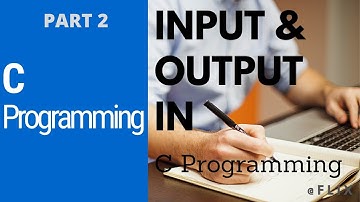 C Programming (Sinhala) - Part 2 | INPUT & OUTPUT in C programming |