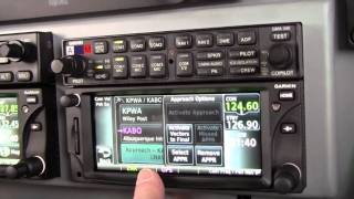 Garmin GTN 650 Loading the Approach