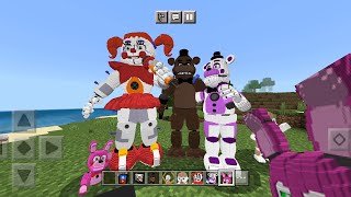 FNAF Sister Location Release by Adam Taylor Gaming ADD-ON in Minecraft PE screenshot 3