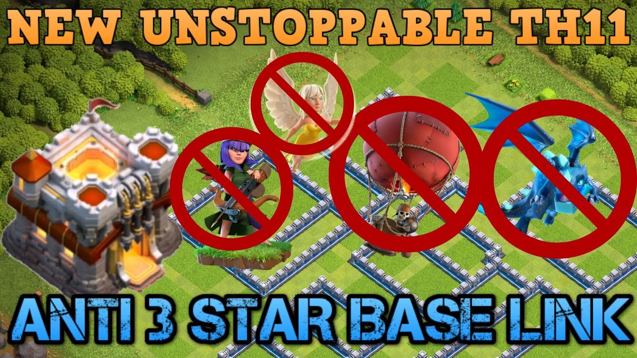 NEW TH11 WAR BASE 2020! *COPY LINK* BEST TH11 ANTI 3 STAR LAYOUT CLASH OF CLANS