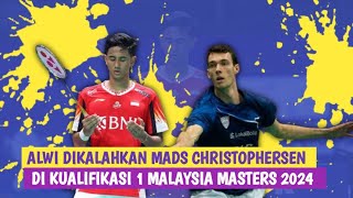 🔴LIVE - Alwi Farhan Vs Mads Christophersen - Malaysia Masters 2024