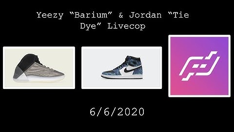 Yeezy "Barium" & Jordan "Tie Dye" Live Cop | Project Destroyer