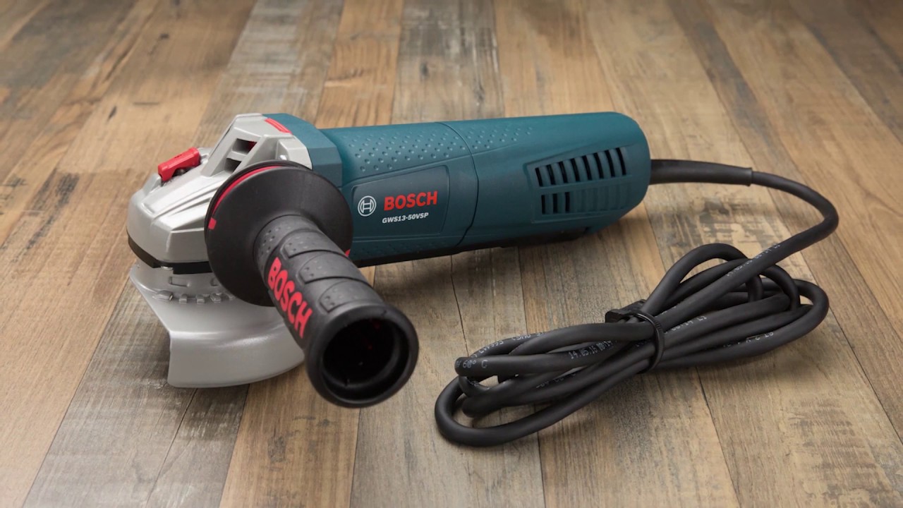 Bosch 5-in 13-Amp Paddle Switch Corded Angle Grinder