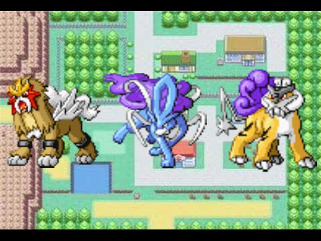 How to capture the Legendary Dogs in Pokémon FireRed and LeafGreen