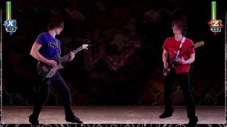 Video thumbnail of "Megaman X5 - X vs Zero Guitar Battle"