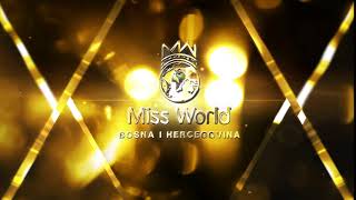 MISS WORLD Bosne i Hercegovine LOGO - špica