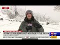 Spring storm brings wet weather to the Sierra