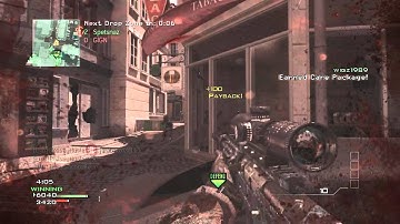 MW3[DropZone] - Triple Kill w/ AS50