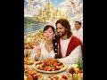 Saya diundang Tuhan Yesus untuk makan di pesta perjamuan di Surga # Tiktok : My Angel World