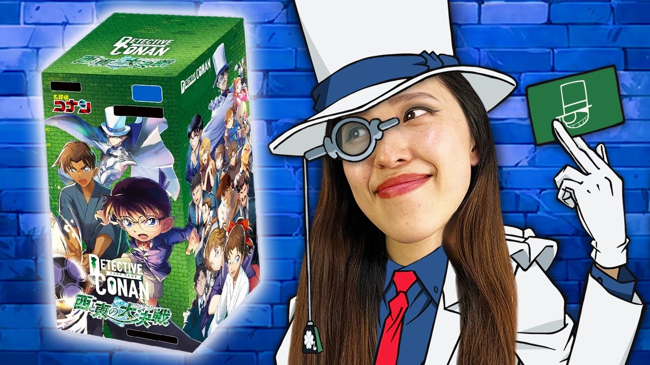I opened the latest Detective Conan Booster Box | The Great Battle
