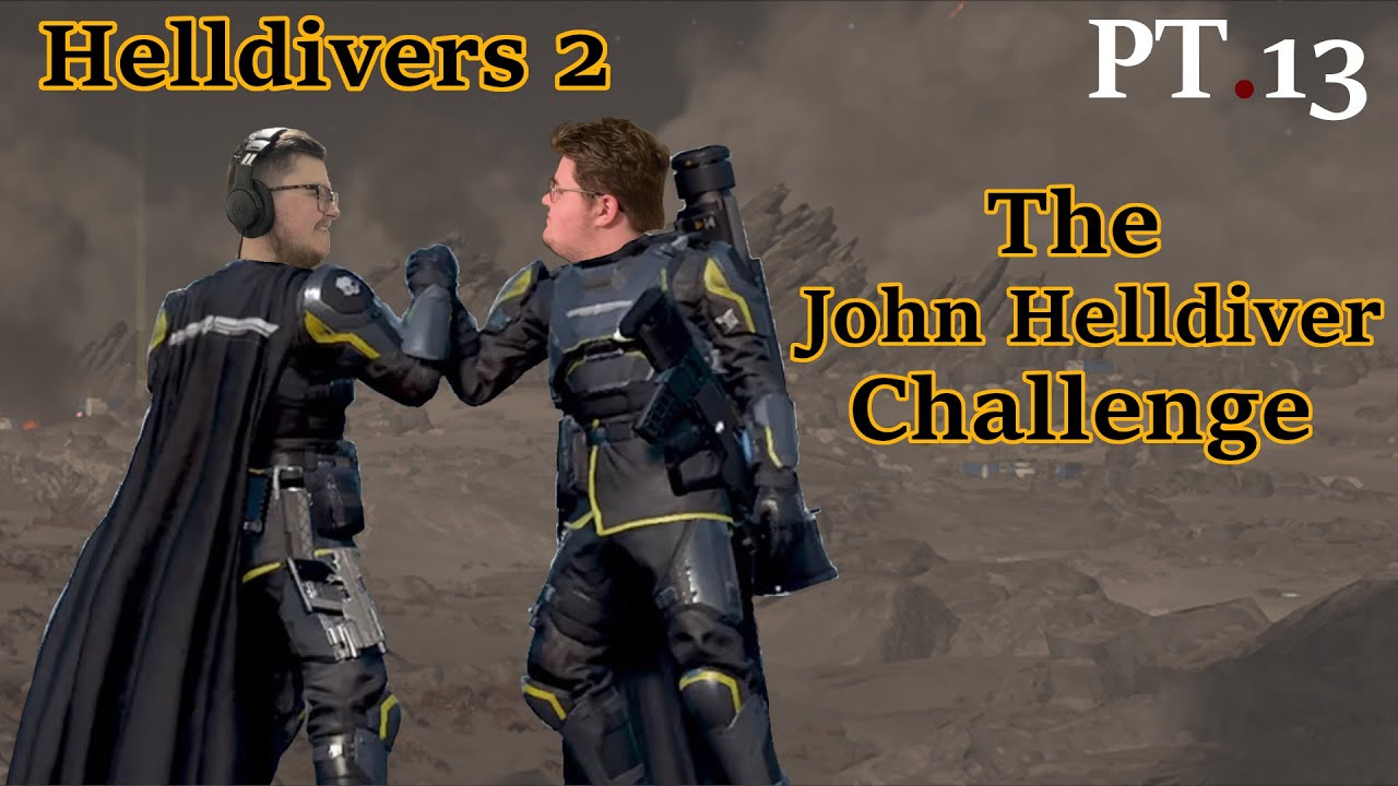Bots On Super Helldive in Helldivers 2 | John Helldiver Challenge w ...