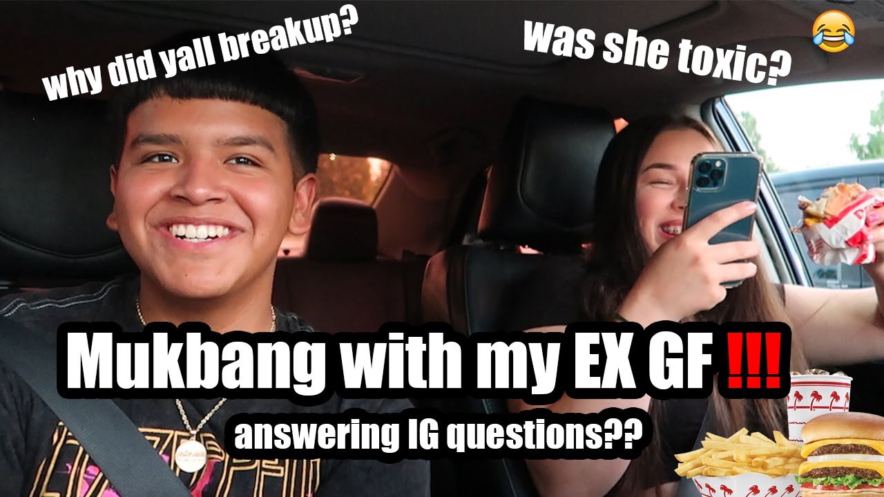 Мукбанг с моей бывшей девушкой ОСТАВАЙСЯ ОДНИМ🤣