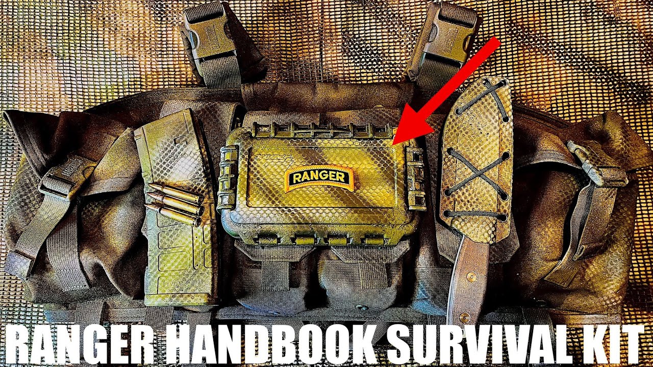 The Ranger Handbook Survival Kit! 