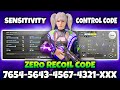 🔥Bgmi sensitivity settings 2025 🥵 | Bgmi best sensitivity settings 😱| Zero recoil sensitivity bgmi.