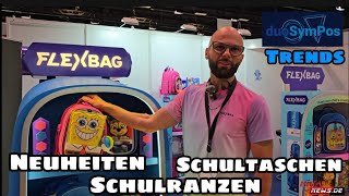Flexbag - Innovativer Kinderrucksack Aus Der Schweiz Wechselbarem Design - Duosympos Schreib Spiel