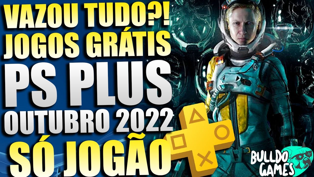 Vazou Tudo?! JOGOS GRÁTIS PSN PLUS OUTUBRO 2023! Só JOGÃO !!! 