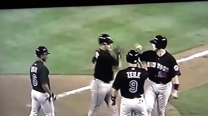 Todd Pratt Hits Grand Slam At Dodger Stadium! "Tank"