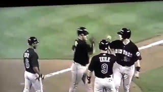 Todd Pratt Hits Grand Slam At Dodger Stadium! "Tank"