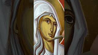 St Xenia face