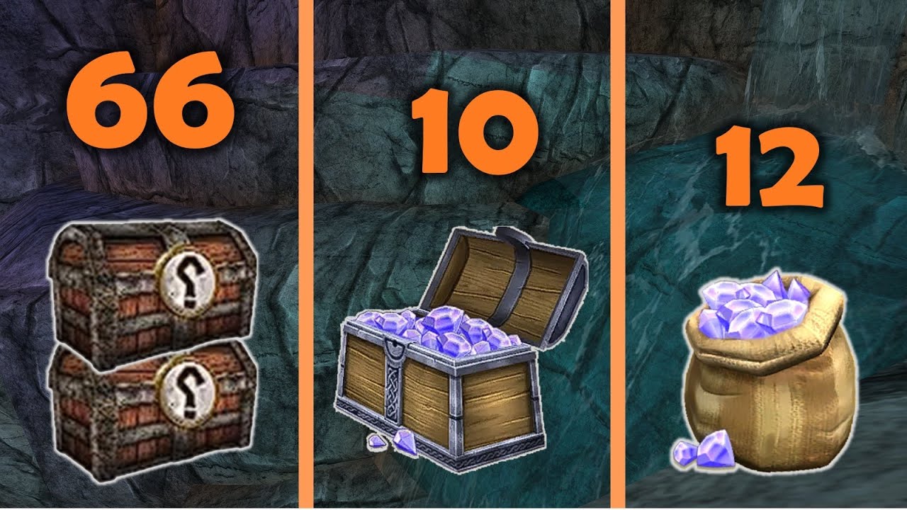 ANOTHER BIG UNBOXING 66 Gold Chests, 10 Gem Chests, 12 Gem Sacks School of Dragons YouTube