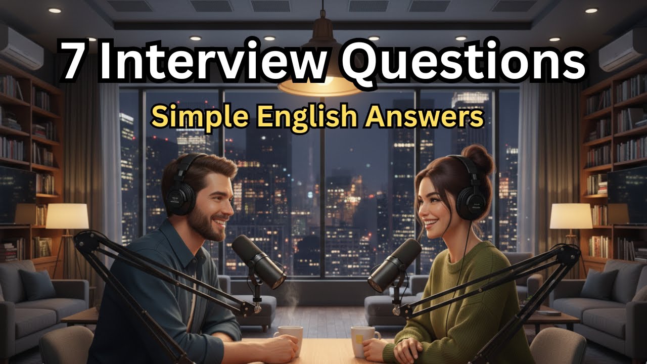 Job Interview Questions and Answers in English | Interview Tips for English Learners