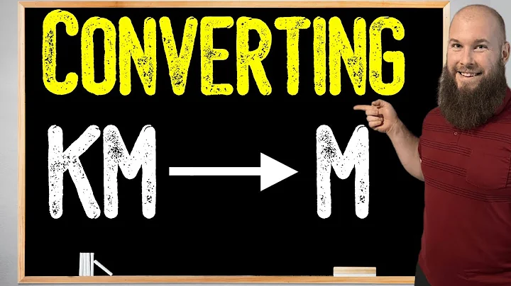 How To Convert Kilometers Into Meters | km to m