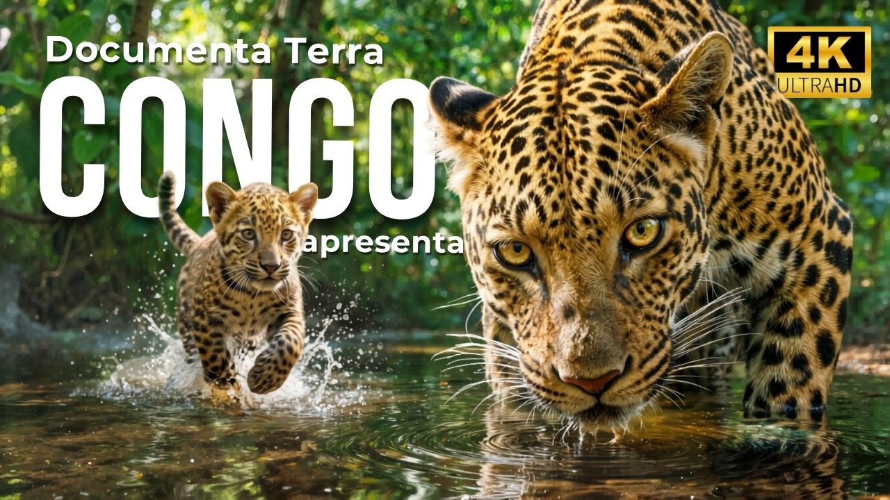 CONGO | O Reino dos Gorilas e o Rio Mais Profundo do Planeta | DOCUMENTÁRIO 4K