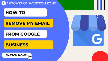 How To Remove My Email From Google Business | Remove Myself From A Google My Business Account?