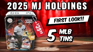 🚨UNDERRATED!?!🚨2025 MJ HOLDINGS CHAMPIONSHIP COLLECTION MLB BASEBALL TINS