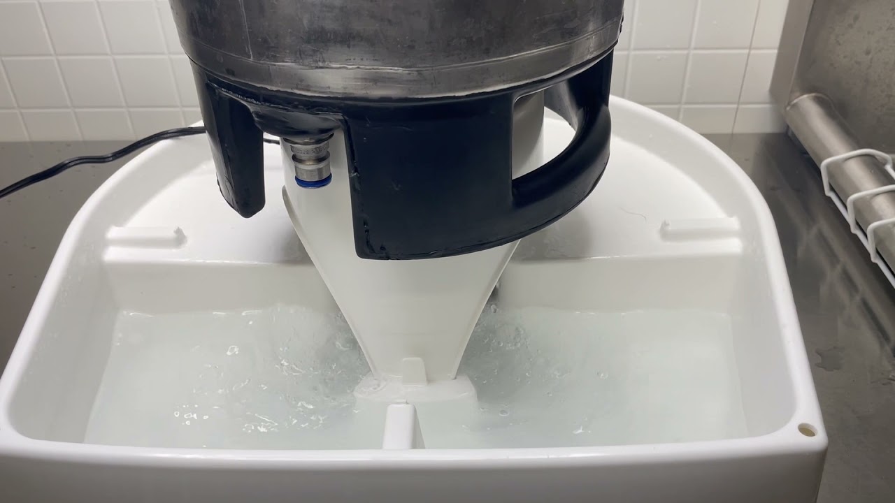 Mark's Keg and Carboy Washer Replacement Pump Test YouTube