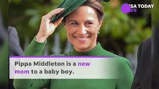 Pippa Middleton gives birth to baby boy