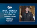 CMA Presents the 2023 Country Music Hall of Fame Inductees Announcement - Livestream