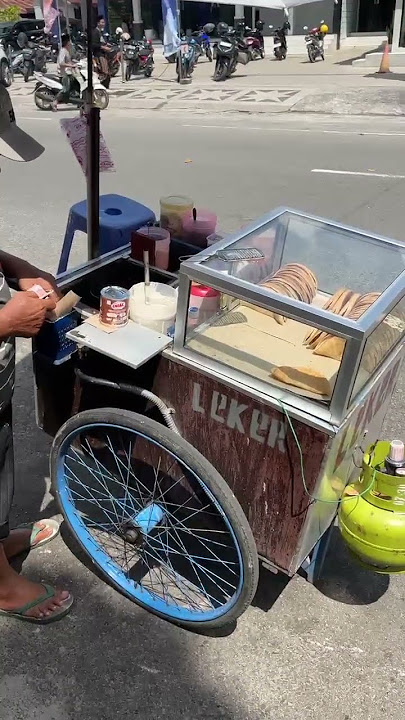 bakul pentol jajan kue lecker