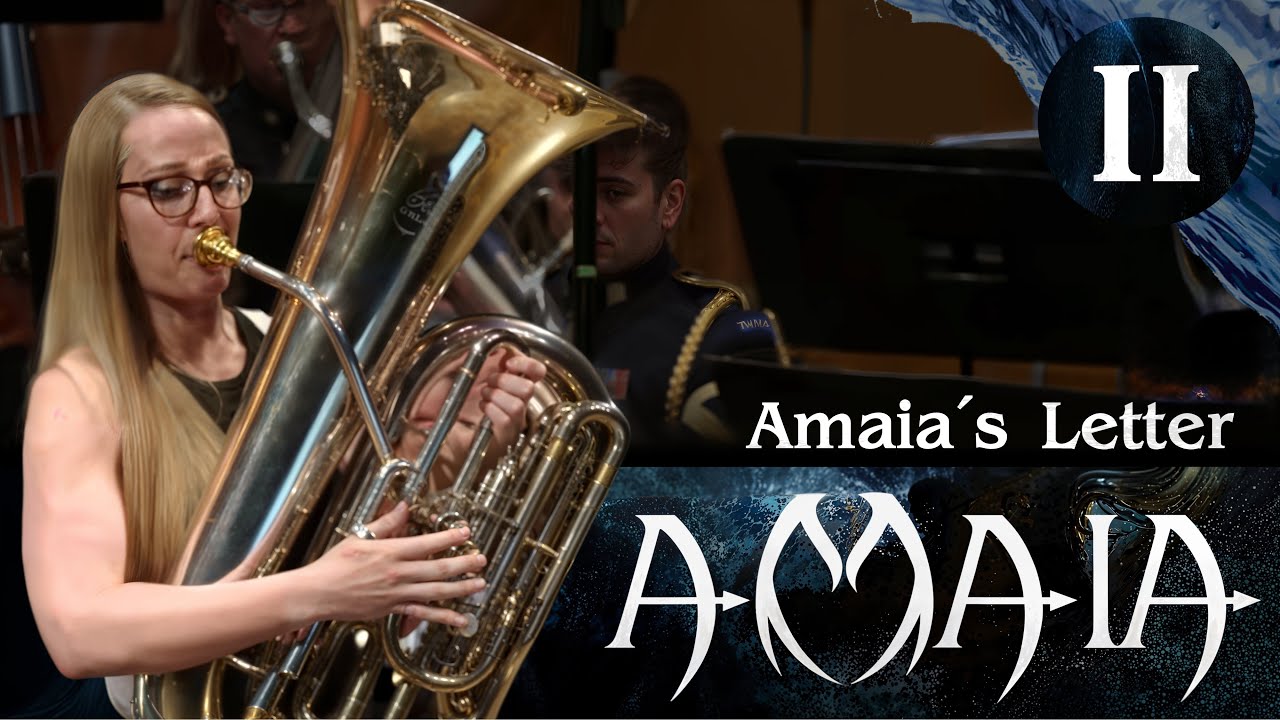 Concerto for Tuba played by Carol Jantsch and US Army Band |  Amaia (2nd MOV: Amaia's Letter)