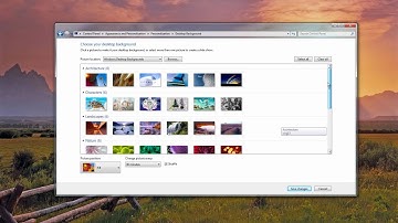 Personalizing Windows 7