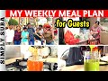 Prepreparations before guests arrival    tension free  meal plan tamil vlog