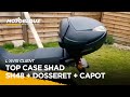 Marc, client Motoblouz, présente le TOP CASE SHAD SH48 + DOSSERET + CAPOT GRIS FONCE