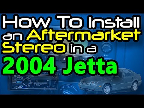 How To Install an Aftermarket Stereo in a 2004 Jetta