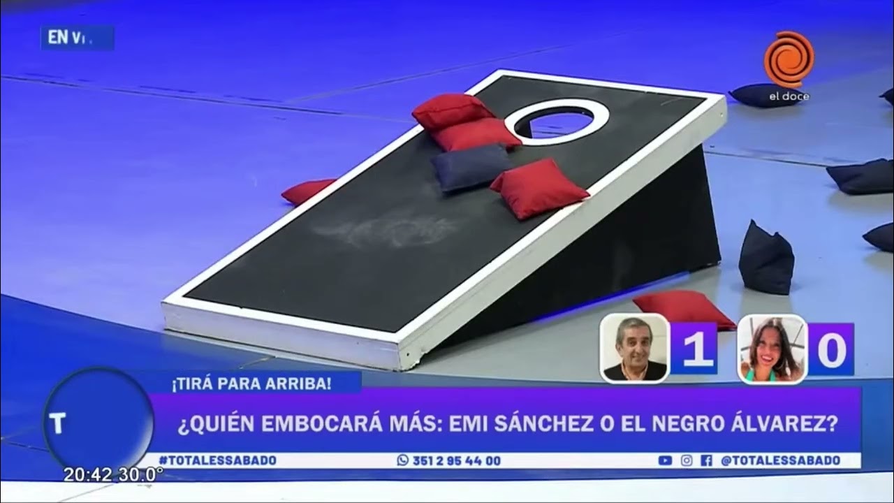 El "Negro" Álvarez se lució en el #TiráParaArriba