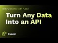 Turn Any Data or Analysis Into an API in 1 Click
