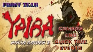 Yaiba Ninja Gaiden Z CRAZY COMBOS and QUICK TIME EVENTS!!! screenshot 2