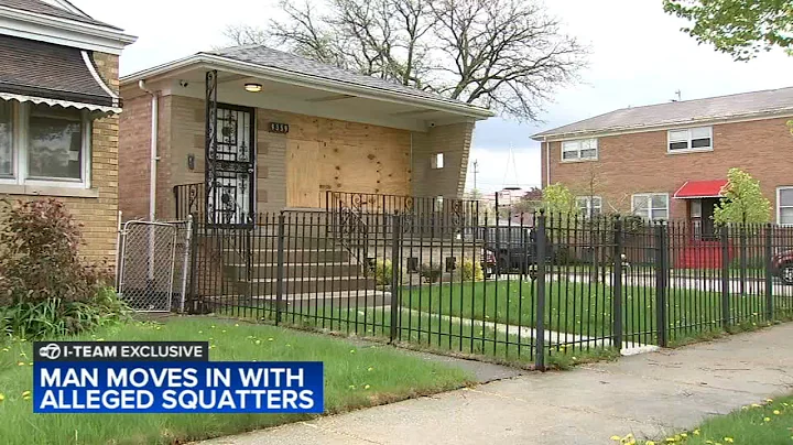 Alleged squatters wouldn't leave man's home, so he moved in with them