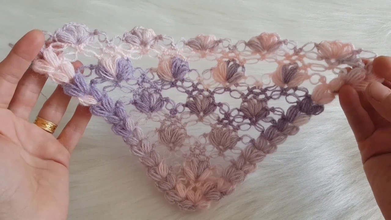 Angora Batik  İple Çok Kolay Bir Şal Yapalım