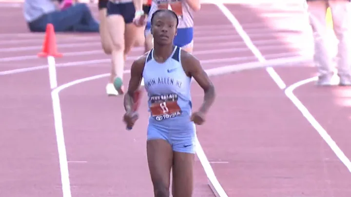 Edwin Allen  Dominates 4x800m Championship At Penn...