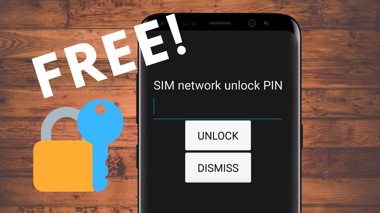 How To Unlock Sim Network Unlock Pin Free Unlock Phone From Carrier With Sim Network Unlock Pin Youtube